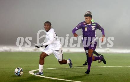 Fussball Testspiel. SK Austria Klagenfurt gegen Sturm Graz Amateure.  Ali Loune (KLagenfurt). Moosburg, am 24.1.2024.
Foto: Kuess
www.qspictures.net
---
pressefotos, pressefotografie, kuess, qs, qspictures, sport, bild, bilder, bilddatenbank