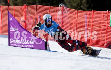 Snowboard Weltcup.   Sabine Schoeffmann (AUT). Simonhoehe, am 27.1.2024.
Foto: Kuess
www.qspictures.net
---
pressefotos, pressefotografie, kuess, qs, qspictures, sport, bild, bilder, bilddatenbank