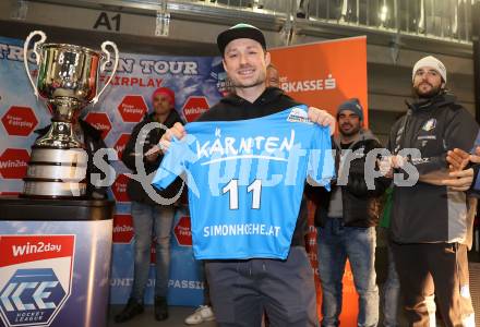 Snowboard Weltcup. Startnummernauslosung.  Alexander Payer . KLagenfurt, am 26.1.2024.
Foto: Kuess
www.qspictures.net
---
pressefotos, pressefotografie, kuess, qs, qspictures, sport, bild, bilder, bilddatenbank