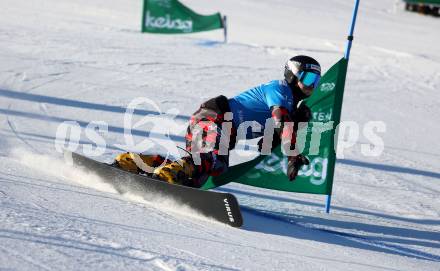 Snowboard Weltcup.   Dominik Burgstaller (AUT). Simonhoehe, am 27.1.2024.
Foto: Kuess
www.qspictures.net
---
pressefotos, pressefotografie, kuess, qs, qspictures, sport, bild, bilder, bilddatenbank