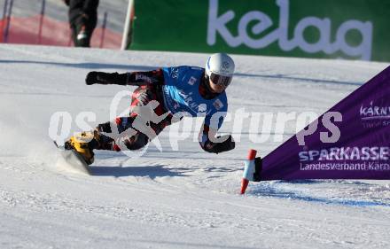 Snowboard Weltcup. Arvid Auner   (AUT). Simonhoehe, am 27.1.2024.
Foto: Kuess
www.qspictures.net
---
pressefotos, pressefotografie, kuess, qs, qspictures, sport, bild, bilder, bilddatenbank