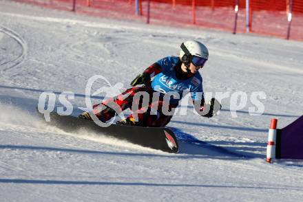 Snowboard Weltcup.   Sabine Schoeffmann (AUT). Simonhoehe, am 27.1.2024.
Foto: Kuess
www.qspictures.net
---
pressefotos, pressefotografie, kuess, qs, qspictures, sport, bild, bilder, bilddatenbank