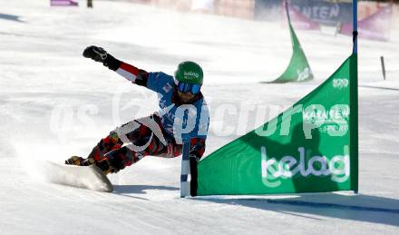 Snowboard Weltcup.  Fabian Obmann  (AUT). Simonhoehe, am 27.1.2024.
Foto: Kuess
www.qspictures.net
---
pressefotos, pressefotografie, kuess, qs, qspictures, sport, bild, bilder, bilddatenbank