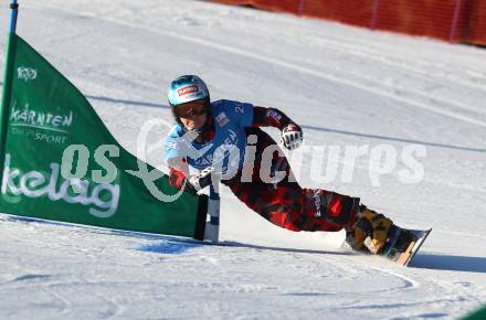 Snowboard Weltcup.  Claudia Riegler   (AUT). Simonhoehe, am 27.1.2024.
Foto: Kuess
www.qspictures.net
---
pressefotos, pressefotografie, kuess, qs, qspictures, sport, bild, bilder, bilddatenbank