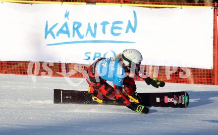 Snowboard Weltcup.  Sabine Schoeffmann  (AUT). Simonhoehe, am 27.1.2024.
Foto: Kuess
www.qspictures.net
---
pressefotos, pressefotografie, kuess, qs, qspictures, sport, bild, bilder, bilddatenbank