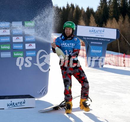 Snowboard Weltcup.   Jubel Fabian Obmann (AUT). Simonhoehe, am 27.1.2024.
Foto: Kuess
www.qspictures.net
---
pressefotos, pressefotografie, kuess, qs, qspictures, sport, bild, bilder, bilddatenbank