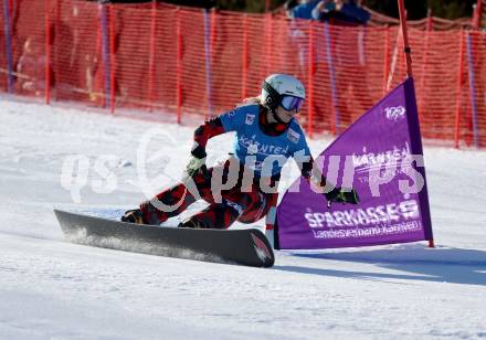 Snowboard Weltcup.   Sabine Schoeffmann (AUT). Simonhoehe, am 27.1.2024.
Foto: Kuess
www.qspictures.net
---
pressefotos, pressefotografie, kuess, qs, qspictures, sport, bild, bilder, bilddatenbank