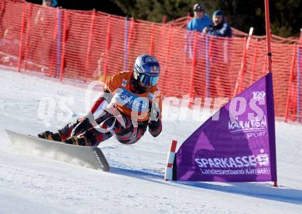 Snowboard Weltcup.  Benjamin Karl   (AUT). Simonhoehe, am 27.1.2024.
Foto: Kuess
www.qspictures.net
---
pressefotos, pressefotografie, kuess, qs, qspictures, sport, bild, bilder, bilddatenbank