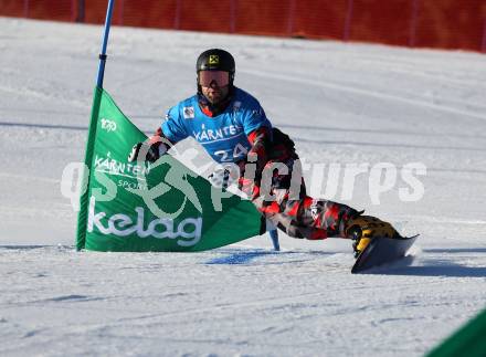 Snowboard Weltcup.   Andreas Prommegger (AUT). Simonhoehe, am 27.1.2024.
Foto: Kuess
www.qspictures.net
---
pressefotos, pressefotografie, kuess, qs, qspictures, sport, bild, bilder, bilddatenbank