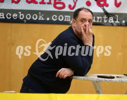 Volleyball. Powerfusion Volley League Men. SK Zadruga Aich/Dob gegen VBK Woerther-See-Loewen Klagenfurt.  Manager Martin Micheu  (Aich/Dob).  Bleiburg, am 27.1.2024.
Foto: Kuess
www.qspictures.net
---
pressefotos, pressefotografie, kuess, qs, qspictures, sport, bild, bilder, bilddatenbank