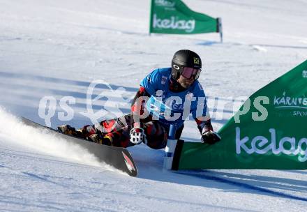 Snowboard Weltcup.  Andreas Prommegger  (AUT). Simonhoehe, am 27.1.2024.
Foto: Kuess
www.qspictures.net
---
pressefotos, pressefotografie, kuess, qs, qspictures, sport, bild, bilder, bilddatenbank