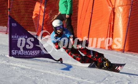 Snowboard Weltcup.  Sabine Schoeffmann  (AUT). Simonhoehe, am 27.1.2024.
Foto: Kuess
www.qspictures.net
---
pressefotos, pressefotografie, kuess, qs, qspictures, sport, bild, bilder, bilddatenbank