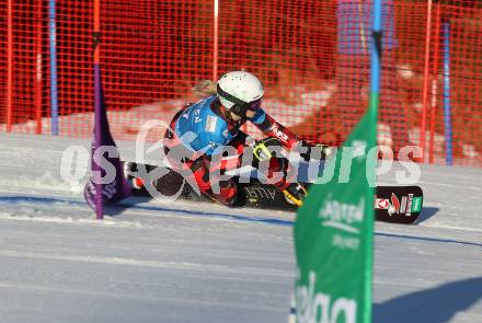 Snowboard Weltcup.   Sabine Schoeffmann (AUT). Simonhoehe, am 27.1.2024.
Foto: Kuess
www.qspictures.net
---
pressefotos, pressefotografie, kuess, qs, qspictures, sport, bild, bilder, bilddatenbank