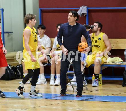 Basketball 2. Liga 2023/2024. Grunddurchgang 15. Runde.  Woerthersee Piraten gegen Upper Austrian Ballers.  Trainer Andreas Kuttnig  (Piraten),    Klagenfurt, am 28.1.2024
Foto: Kuess

---
pressefotos, pressefotografie, kuess, qs, qspictures, sport, bild, bilder, bilddatenbank