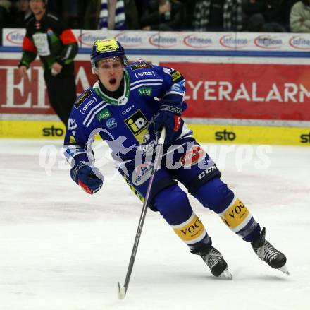 EBEL. Eishockey Bundesliga. EC VSV gegen HK SZ Olimpija Ljubljana. Benjamin Lanzinger   (VSV). Villach, am 2.2.2024.
Foto: Kuess
www.qspictures.net
---
pressefotos, pressefotografie, kuess, qs, qspictures, sport, bild, bilder, bilddatenbank