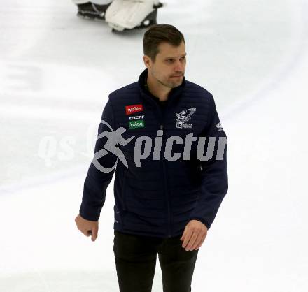 EBEL. Eishockey Bundesliga. EC VSV gegen HK SZ Olimpija Ljubljana.  Trainer Marcel Rodman  (VSV). Villach, am 2.2.2024.
Foto: Kuess
www.qspictures.net
---
pressefotos, pressefotografie, kuess, qs, qspictures, sport, bild, bilder, bilddatenbank