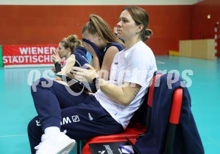 Volleyball. WVL. ATSC Wildcats Klagenfurt gegen Linz/Steg.  Sophie Wallner  (Wildcats). Klagenfurt, am 12.2.2024.
Foto: Kuess
---
pressefotos, pressefotografie, kuess, qs, qspictures, sport, bild, bilder, bilddatenbank