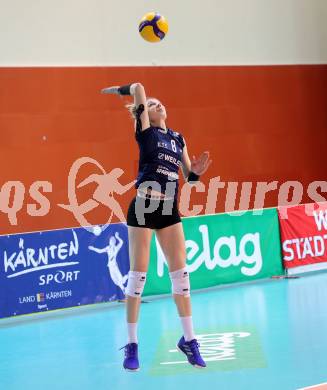 Volleyball. WVL. ATSC Wildcats Klagenfurt gegen Linz/Steg.  Katharina HOLZER  (Wildcats). Klagenfurt, am 12.2.2024.
Foto: Kuess
---
pressefotos, pressefotografie, kuess, qs, qspictures, sport, bild, bilder, bilddatenbank