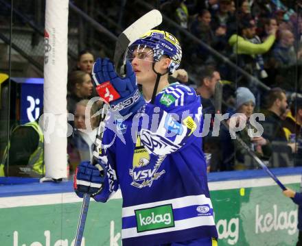 EBEL. Eishockey Bundesliga. EC VSV gegen HC TIWAG Innsbruck. Niklas Wetzl  (VSV). Villach, am 21.2.2024.
Foto: Kuess
www.qspictures.net
---
pressefotos, pressefotografie, kuess, qs, qspictures, sport, bild, bilder, bilddatenbank