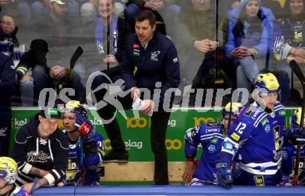 EBEL. Eishockey Bundesliga. EC VSV gegen HC TIWAG Innsbruck. Trainer Marcel Rodman  (VSV). Villach, am 21.2.2024.
Foto: Kuess
www.qspictures.net
---
pressefotos, pressefotografie, kuess, qs, qspictures, sport, bild, bilder, bilddatenbank