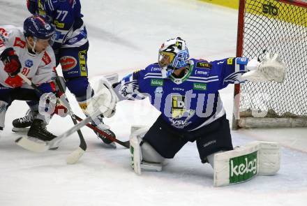 EBEL. Eishockey Bundesliga. EC VSV gegen HC TIWAG Innsbruck.  Jean Philippe Lamoureux,  (VSV). Villach, am 21.2.2024.
Foto: Kuess
www.qspictures.net
---
pressefotos, pressefotografie, kuess, qs, qspictures, sport, bild, bilder, bilddatenbank