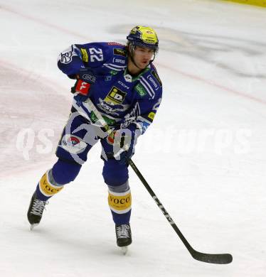 EBEL. Eishockey Bundesliga. EC VSV gegen HC TIWAG Innsbruck. Ethan Cap  (VSV). Villach, am 21.2.2024.
Foto: Kuess
www.qspictures.net
---
pressefotos, pressefotografie, kuess, qs, qspictures, sport, bild, bilder, bilddatenbank