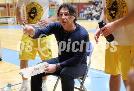 Basketball 2. Liga 2023/2024. Grunddurchgang 19. Runde.  Woerthersee Piraten gegen KOS. Andreas Kuttnig      (Piraten). Klagenfurt, am 24.2.2024.
Foto: Kuess

---
pressefotos, pressefotografie, kuess, qs, qspictures, sport, bild, bilder, bilddatenbank