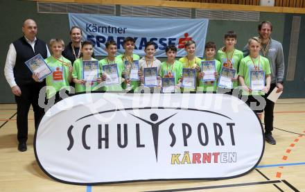 Futsal Schuelerliga. Siegerehrung. Spittal. St. Veit an der Glan, am 22.2.2023.
Foto: Kuess
www.qspictures.net
---
pressefotos, pressefotografie, kuess, qs, qspictures, sport, bild, bilder, bilddatenbank