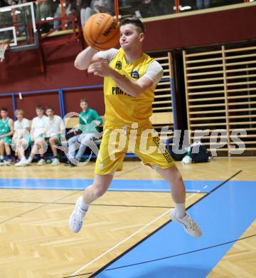 Basketball 2. Liga 2023/2024. Grunddurchgang 19. Runde.  Woerthersee Piraten gegen KOS. Jernej Andolsek Heine (Piraten), Klagenfurt, am 24.2.2024.
Foto: Kuess

---
pressefotos, pressefotografie, kuess, qs, qspictures, sport, bild, bilder, bilddatenbank