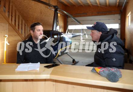 Schi Nordisch. Schispringen. Interview Thomas Morgenstern. Marcel Santner, Thomas Morgenstern. Mauterndorf, am 14.12.2023.
Foto: Kuess
---
pressefotos, pressefotografie, kuess, qs, qspictures, sport, bild, bilder, bilddatenbank