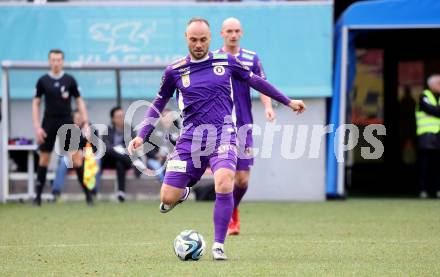 Fussball Bundesliga. SK Austria Klagenfurt gegen FC Blau Weiss Linz. Rico Benatelli  (Klagenfurt).  Klagenfurt, am 25.2.2024.
Foto: Kuess
www.qspictures.net
---
pressefotos, pressefotografie, kuess, qs, qspictures, sport, bild, bilder, bilddatenbank