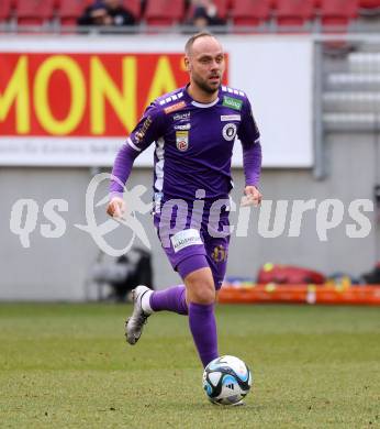 Fussball Bundesliga. SK Austria Klagenfurt gegen FC Blau Weiss Linz.  Rico Benatelli (Klagenfurt).  Klagenfurt, am 25.2.2024.
Foto: Kuess
www.qspictures.net
---
pressefotos, pressefotografie, kuess, qs, qspictures, sport, bild, bilder, bilddatenbank