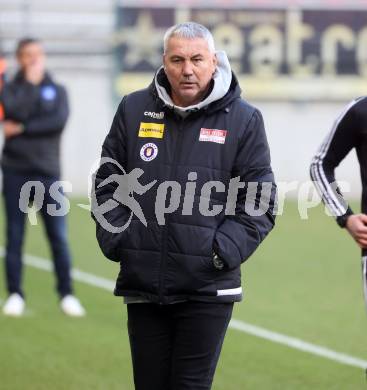 Fussball Bundesliga. SK Austria Klagenfurt gegen FC Blau Weiss Linz.Trainer Peter Pacult (Klagenfurt).  Klagenfurt, am 25.2.2024.
Foto: Kuess
www.qspictures.net
---
pressefotos, pressefotografie, kuess, qs, qspictures, sport, bild, bilder, bilddatenbank