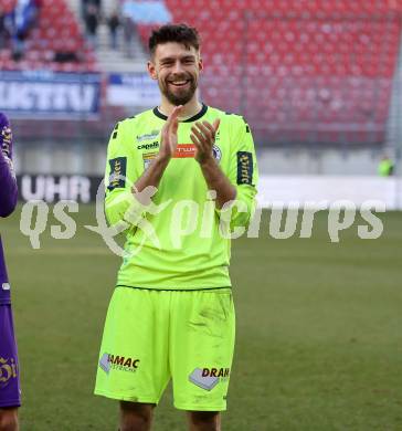 Fussball Bundesliga. SK Austria Klagenfurt gegen FC Blau Weiss Linz.  Phillip Menzel (Klagenfurt).  Klagenfurt, am 25.2.2024.
Foto: Kuess
www.qspictures.net
---
pressefotos, pressefotografie, kuess, qs, qspictures, sport, bild, bilder, bilddatenbank