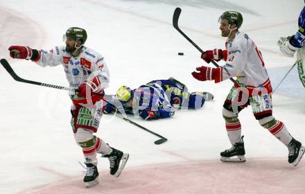 EBEL. Eishockey Bundesliga. EC VSV gegen HCB Suedtirol Alperia.  Torjubel  (Bozen). Villach, am 5.3.2024.
Foto: Kuess
www.qspictures.net
---
pressefotos, pressefotografie, kuess, qs, qspictures, sport, bild, bilder, bilddatenbank