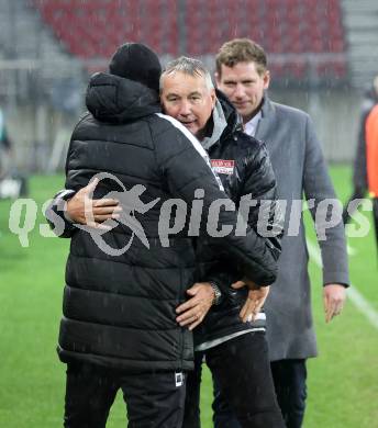 Fussball Bundesliga. SK Austria Klagenfurt gegen Rapid Wien.  Jubel Trainer Peter Pacult (Klagenfurt). Klagenfurt, am 10.3.2024.
Foto: Kuess
www.qspictures.net
---
pressefotos, pressefotografie, kuess, qs, qspictures, sport, bild, bilder, bilddatenbank