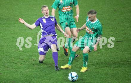 Fussball. Bundesliga. SK Austria Klagenfurt gegen Rapid  Wien.  Christopher Cvetko   (Austria Klagenfurt),  Isak Jansson    (Rapid). Klagenfurt, 10.3.2024.
Foto: Kuess
---
pressefotos, pressefotografie, kuess, qs, qspictures, sport, bild, bilder, bilddatenbank