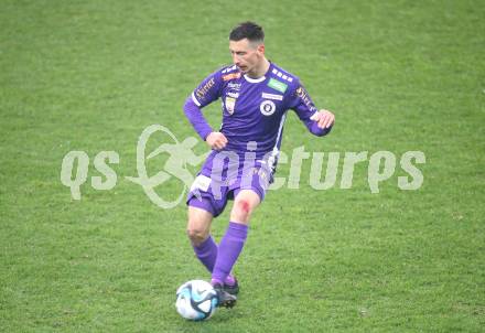 Fussball. Bundesliga. SK Austria Klagenfurt gegen Rapid  Wien.    Till Schumacher  (Austria Klagenfurt).. Klagenfurt, 10.3.2024.
Foto: Kuess
---
pressefotos, pressefotografie, kuess, qs, qspictures, sport, bild, bilder, bilddatenbank