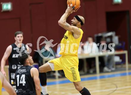 Basketball 2. Liga 2023/2024. Playoffs. VF-033.  Woerthersee Piraten gegen Guessing Blackbirds.   Shawn L. Ray (Piraten),   Klagenfurt, am 16.3.2024.
Foto: Kuess

---
pressefotos, pressefotografie, kuess, qs, qspictures, sport, bild, bilder, bilddatenbank