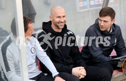 Fussball Bundesliga. SK Austria Klagenfurt gegen SK Puntigamer Sturm Graz. Trainer Christian Ilzer  (Graz).  Klagenfurt, am 17.3.2024.
Foto: Kuess
www.qspictures.net
---
pressefotos, pressefotografie, kuess, qs, qspictures, sport, bild, bilder, bilddatenbank