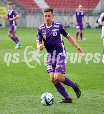 Fussball Bundesliga. SK Austria Klagenfurt gegen SK Puntigamer Sturm Graz.  Till Schumacher (Klagenfurt).  Klagenfurt, am 17.3.2024.
Foto: Kuess
www.qspictures.net
---
pressefotos, pressefotografie, kuess, qs, qspictures, sport, bild, bilder, bilddatenbank