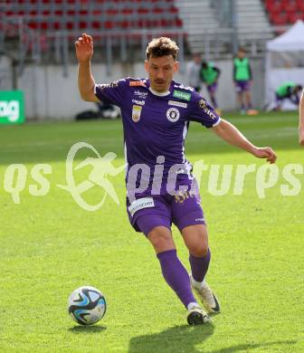 Fussball Bundesliga. SK Austria Klagenfurt gegen SK Puntigamer Sturm Graz.  Christopher Wernitznig (Klagenfurt).  Klagenfurt, am 17.3.2024.
Foto: Kuess
www.qspictures.net
---
pressefotos, pressefotografie, kuess, qs, qspictures, sport, bild, bilder, bilddatenbank