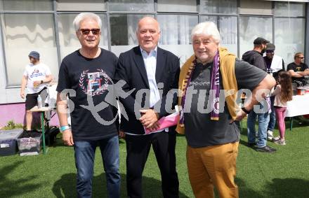 Fussball. SK Austria Klagenfurt. Einweihung Freddy-Hohenberger-Platz. Kurt Widmann, Egon Katnik, Max Schlager . Klagenfurt, 5.5.2024.
Foto: Kuess
www.qspictures.net
---
pressefotos, pressefotografie, kuess, qs, qspictures, sport, bild, bilder, bilddatenbank