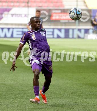 Fussball Bundesliga. SK Austria Klagenfurt gegen LASK. Solomon Bonnah  (Klagenfurt).  Klagenfurt, am 5.5.2024.
Foto: Kuess
www.qspictures.net
---
pressefotos, pressefotografie, kuess, qs, qspictures, sport, bild, bilder, bilddatenbank