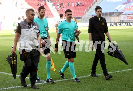 Fussball Bundesliga. SK Austria Klagenfurt gegen LASK.  Schiedsrichter Alan Kijas.  Klagenfurt, am 5.5.2024.
Foto: Kuess
www.qspictures.net
---
pressefotos, pressefotografie, kuess, qs, qspictures, sport, bild, bilder, bilddatenbank