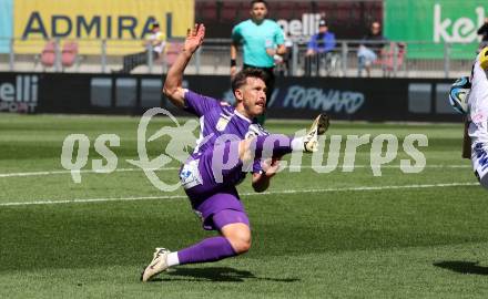 Fussball Bundesliga. SK Austria Klagenfurt gegen LASK. Christopher Wernitznig  (Klagenfurt).  Klagenfurt, am 5.5.2024.
Foto: Kuess
www.qspictures.net
---
pressefotos, pressefotografie, kuess, qs, qspictures, sport, bild, bilder, bilddatenbank