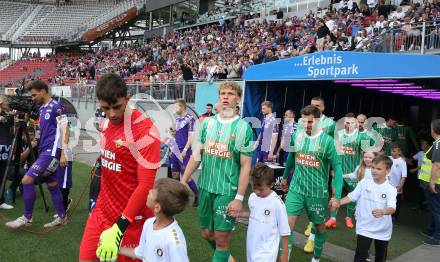 Fussball Bundesliga. SK Austria Klagenfurt gegen SK Rapid Wien.  Fans   (Klagenfurt).  Klagenfurt, am 12.5.2024.
Foto: Kuess
www.qspictures.net
---
pressefotos, pressefotografie, kuess, qs, qspictures, sport, bild, bilder, bilddatenbank