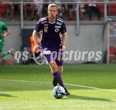 Fussball Bundesliga. SK Austria Klagenfurt gegen SK Rapid Wien.   Christopher Cvetko  (Klagenfurt).  Klagenfurt, am 12.5.2024.
Foto: Kuess
www.qspictures.net
---
pressefotos, pressefotografie, kuess, qs, qspictures, sport, bild, bilder, bilddatenbank