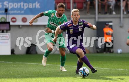 Fussball Bundesliga. SK Austria Klagenfurt gegen SK Rapid Wien.    Christopher Cvetko (Klagenfurt).  Klagenfurt, am 12.5.2024.
Foto: Kuess
www.qspictures.net
---
pressefotos, pressefotografie, kuess, qs, qspictures, sport, bild, bilder, bilddatenbank