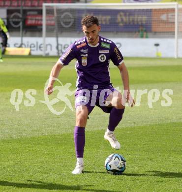 Fussball Bundesliga. SK Austria Klagenfurt gegen SK Rapid Wien.  Andrew Irving   (Klagenfurt).  Klagenfurt, am 12.5.2024.
Foto: Kuess
www.qspictures.net
---
pressefotos, pressefotografie, kuess, qs, qspictures, sport, bild, bilder, bilddatenbank